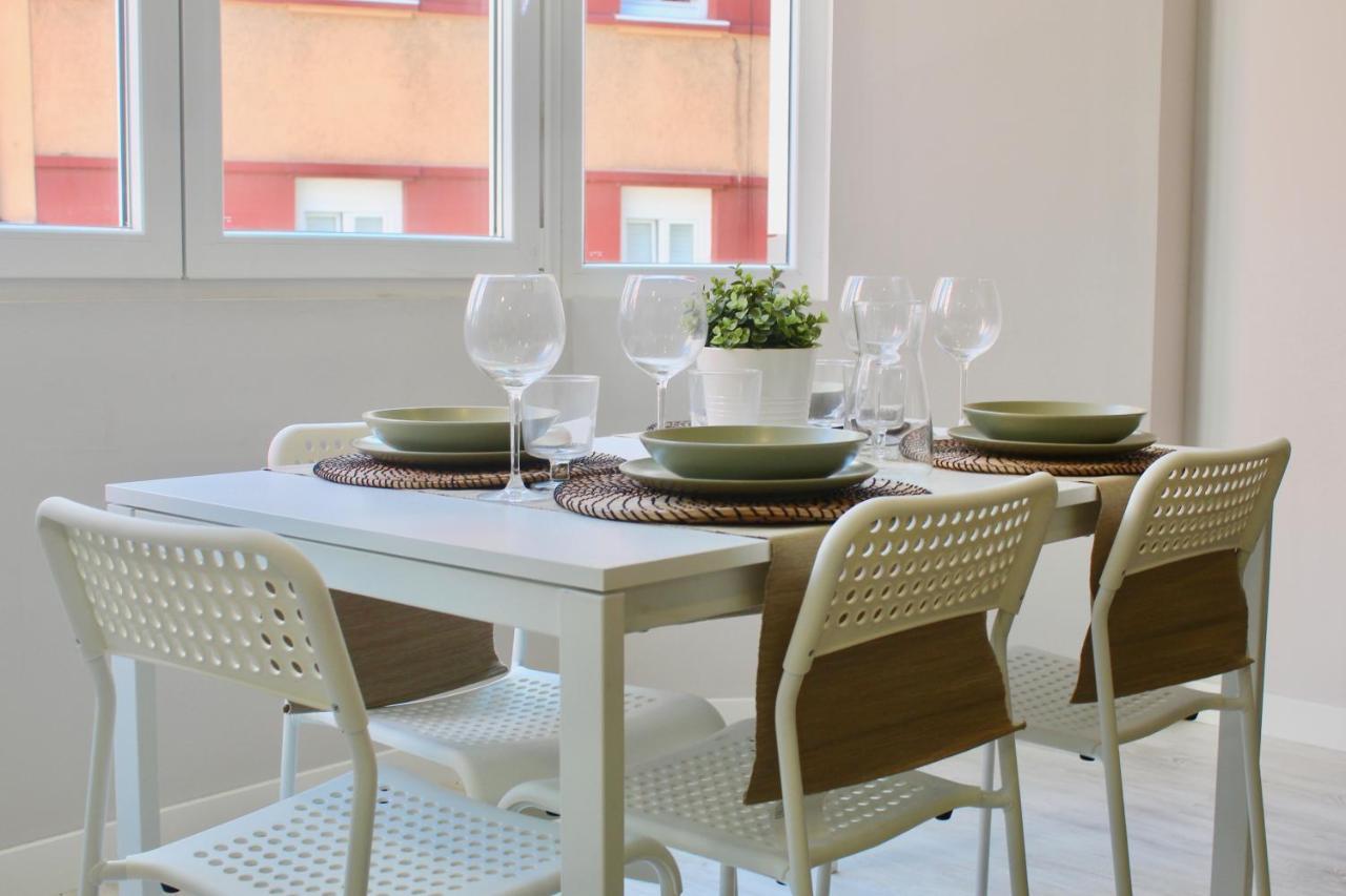 ア・コルーニャModerno Apartamento En El Centro De Corunaアパートメント エクステリア 写真