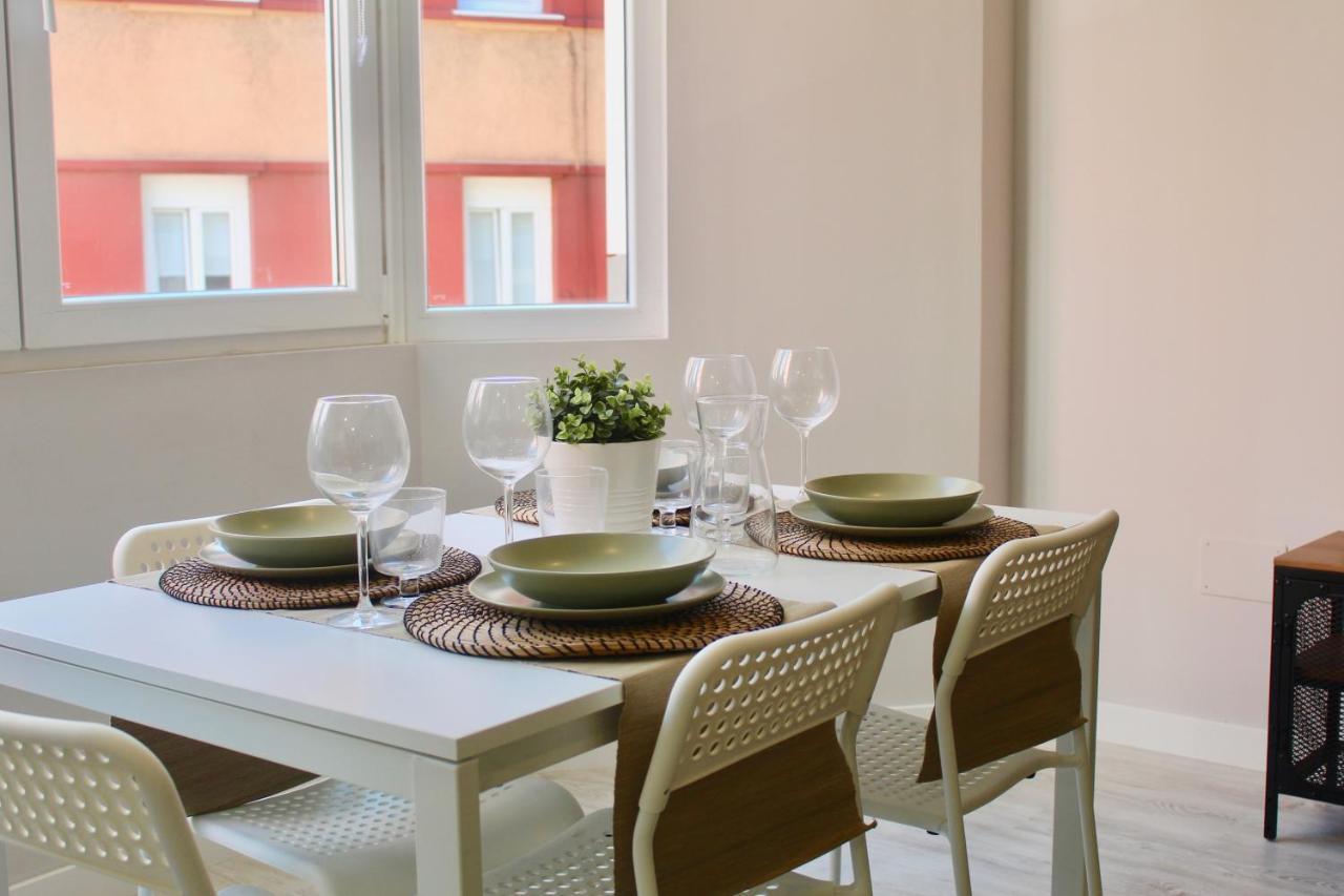ア・コルーニャModerno Apartamento En El Centro De Corunaアパートメント エクステリア 写真